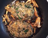 豆腐とひじきの和風ハンバーグ作り方16写真