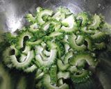 味噌ゴーヤチャンプル作り方1写真