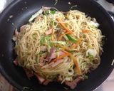 お野菜とそうめんの炒め物☆余った具材で♪作り方4写真