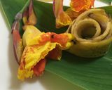 バナナの皮の☆お花作り方3写真