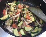 簡単☆夏野菜とツナのチーズ焼き☆作り方3写真