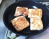 ひき肉と白滝の油揚げ詰め焼き。お弁当にも作り方3写真