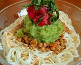 さっぱり☆おろし納豆冷やし素麺作り方3写真