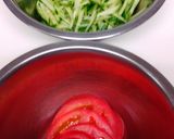 ごまドレとラー油でお手軽棒々鶏♪作り方3写真