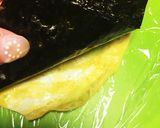 キャラ弁☆ジバニャンオムライスおにぎらず作り方2写真