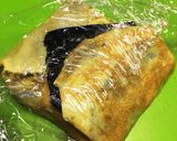 キャラ弁☆ジバニャンオムライスおにぎらず作り方5写真