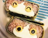 キャラ弁☆ジバニャンオムライスおにぎらず作り方9写真