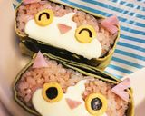 キャラ弁☆ジバニャンオムライスおにぎらず作り方10写真