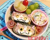 キャラ弁☆ジバニャンオムライスおにぎらず作り方13写真