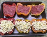 パプリカの肉詰め♡二種作り方3写真