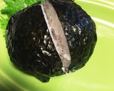 キャラ弁☆スヌーピーのパッカンおにぎり作り方3写真
