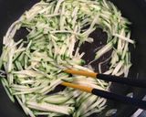 ズッキーニのチーズオムレツ。作り方5写真