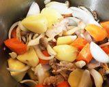 ☆圧力鍋使用☆めんつゆde肉じゃが作り方2写真