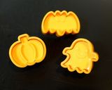簡単ハロウィンデコ♡オムライス弁当！作り方1写真