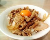 超簡単　５分でできる　スタミナ丼作り方3写真