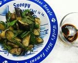 ナスとピーマンの炒め物作り方4写真