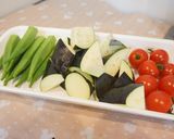 離乳食にも♡夏野菜のやさしいおひたし作り方2写真
