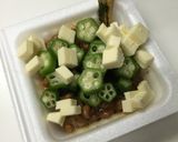 レンコン納豆のせグリル作り方3写真