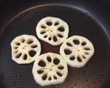 レンコン納豆のせグリル作り方4写真