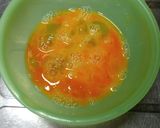 ☆しめじとしいたけとベーコン卵炒め☆作り方4写真