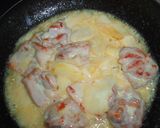 鶏肉とじゃがいものクリーム炒め作り方5写真