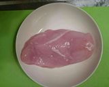 鳥むね肉☆レンジで簡単サラ○チキン風？作り方1写真