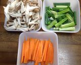 鶏胸肉*甘味噌漬けホイル焼き作り方4写真