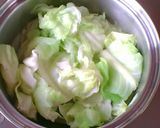 キャベツとささみのごまごま☆豆板醤あえ作り方1写真