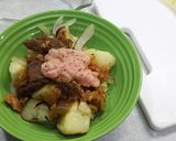 地中海料理風の牛肉煮こみレシピ作り方6写真