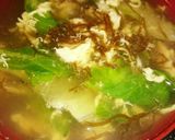 もずくとレタススープ作り方4写真