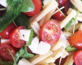 夏に最適!野菜たっぷり簡単冷たいパスタ作り方4写真