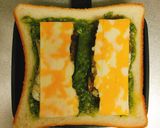 バジルとオイルサーディンのホットサンド☆作り方5写真