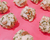 梅シソ風味のはんぺんふわふわ焼き作り方3写真