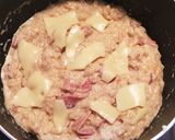 豆腐クリームで!カルボナーラ風リゾット作り方6写真