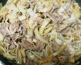 ごぼう入りでおいしい牛丼作り方6写真