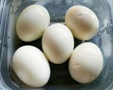 マッシュポテト&ゆで卵！肉巻き爆弾卵♡作り方1写真