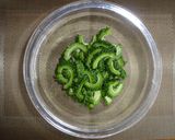 厚揚げで簡単‼ 味噌味ゴーヤチャンプルー作り方2写真