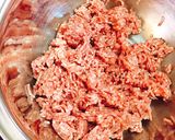 もずくが麺代わり!肉味噌で台湾混ぜそば作り方1写真