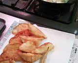 エビ明太揚げ餃子作り方6写真