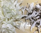 レンジで☆キャベツとしめじのサラダ☆作り方1写真