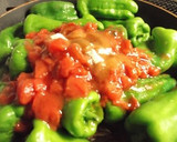 まるごとピーマンと牛肉のトマト煮作り方6写真