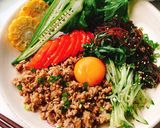 もずくが麺代わり!肉味噌で台湾混ぜそば作り方9写真