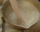 最速の山芋とろろのそば湯蕎麦作り方6写真