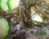 生モズクの酢の物作り方2写真