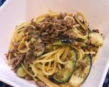 簡単★ほうれん草とひき肉のパスタ作り方7写真