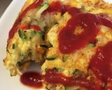 ズッキーニのチーズオムレツ。作り方18写真