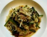 山菜の和風冷製カッペリーニ作り方10写真
