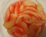桃の薔薇レアチーズケーキ作り方6写真