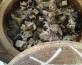 茄子と干しエビの炊き込みご飯☆作り方5写真