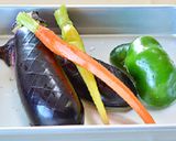 ホシサンしそみそ＊揚げナスと揚げ野菜がけ作り方2写真